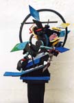 ‘Aufschwung’    – 2002. 60x45x25. Wood, acrylic paint