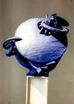 ‘Ausbruch’ – 1995. 55x60x30. Wood, acrylic paint